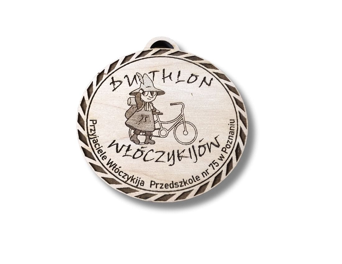 Medale dla przedszkola na Duathlon