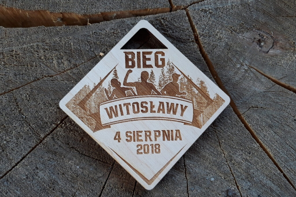 Bieg Witosławy – propozycja drewnianego medalu Bieg Witosławy – propozycja drewnianego medalu