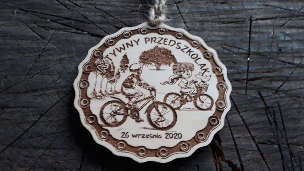 Aktywny przedszkolak – medale rowerowe dla dzieci Aktywny przedszkolak – medale rowerowe dla dzieci