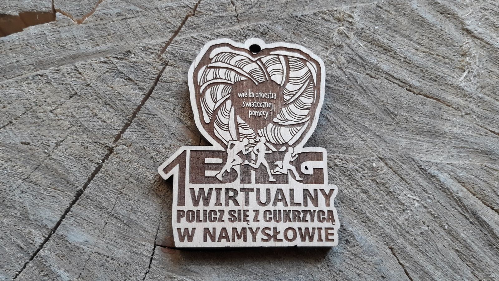 Bieg Wirtualny Policz się z cukrzycą z okazji Finału Wielkiej Orkiestry Świątecznej Pomocy.