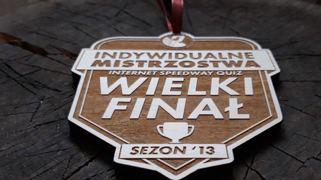 Indywidualne Mistrzostwa Internet Speedway Quiz – drewniany medal