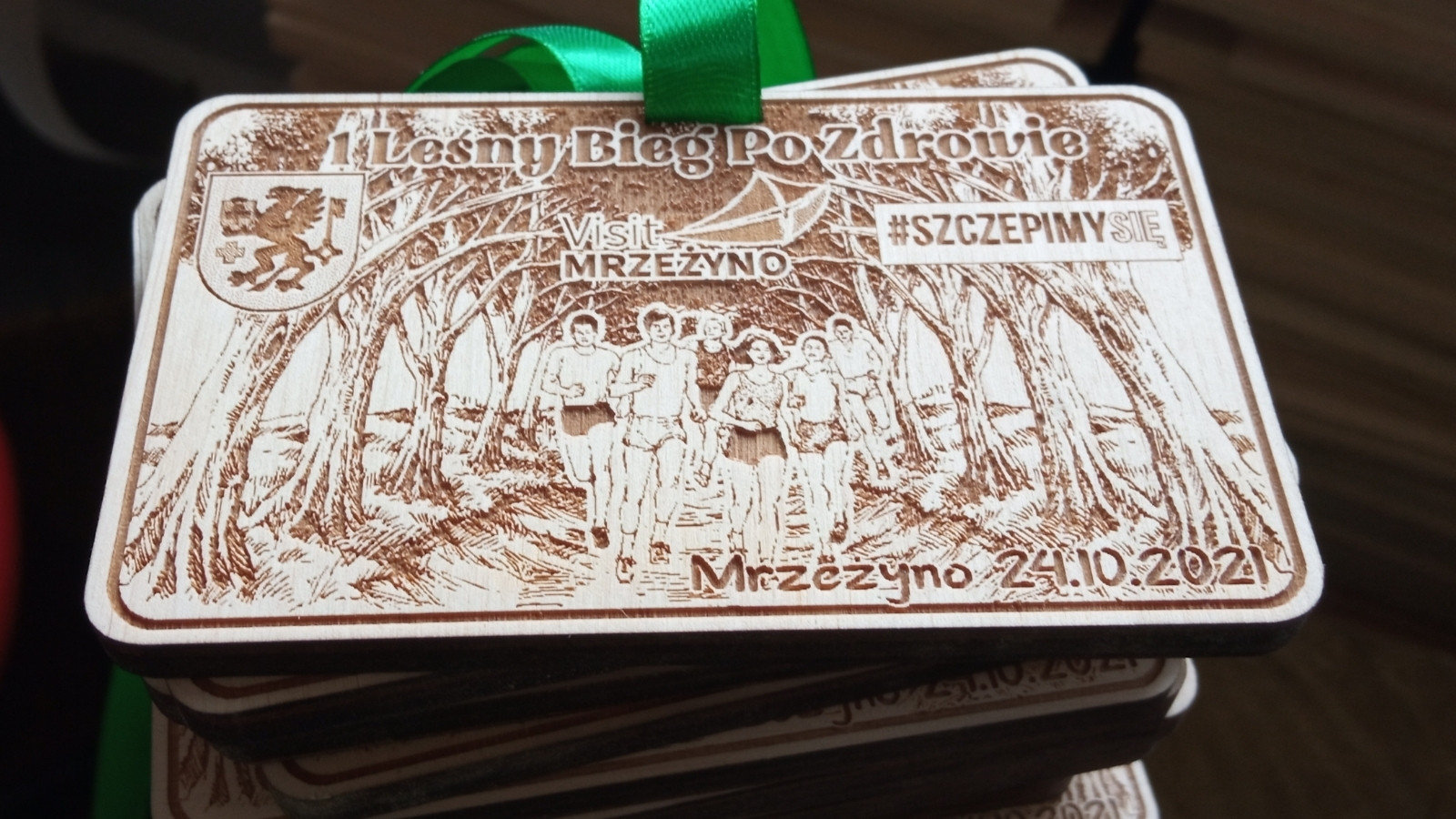 1. Leśny Bieg Po Zdrowie Mrzeżyno