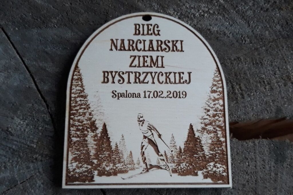Bieg Narciarski Ziemi Bystrzyckiej – Spalona 2019 – drewniane medale Bieg Narciarski Ziemi Bystrzyckiej – Spalona 2019 – drewniane medale