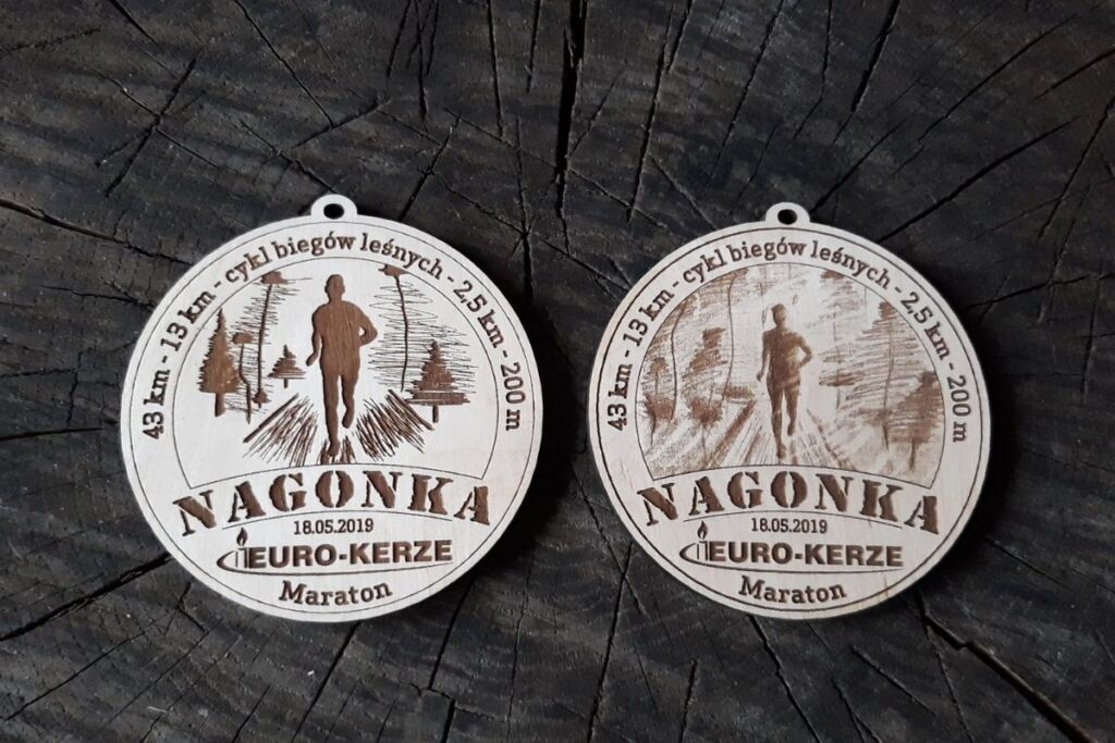 drewniane medale Nagonka 2019. drewniane medale Nagonka 2019.