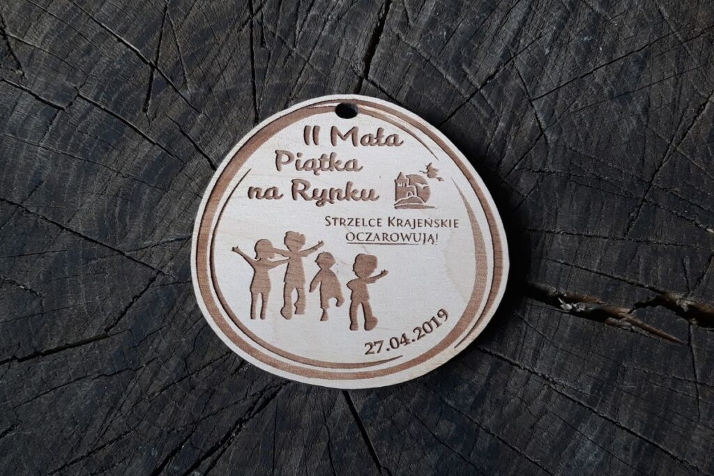 II Mała Piątka na Rynku – drewniane medale dla najmłodszych biegaczy
