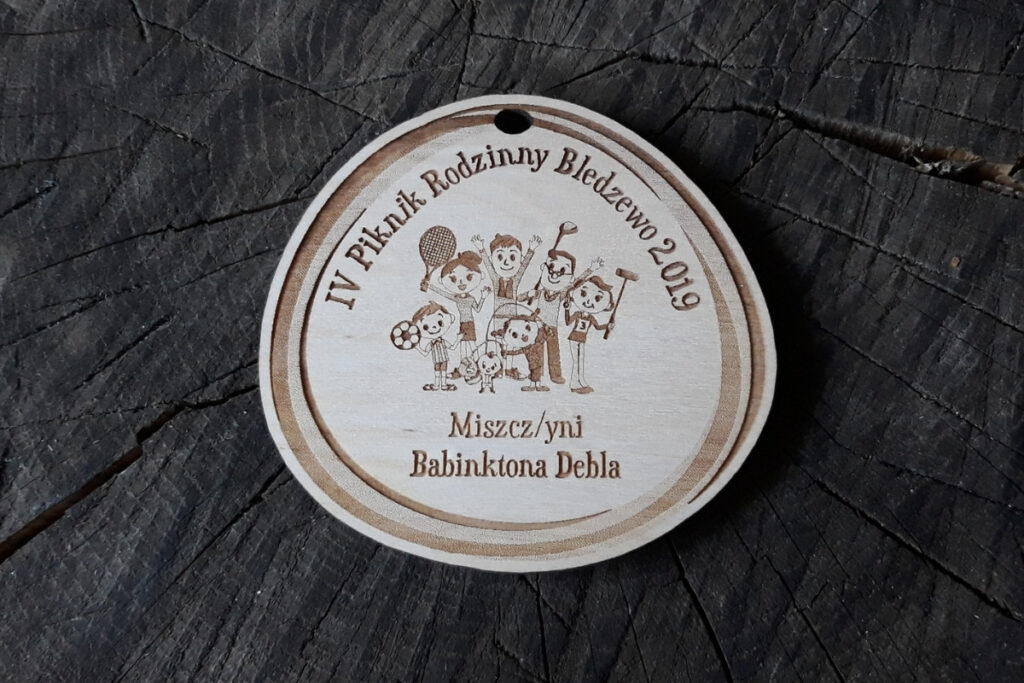 IV Piknik Rodzinny Bledzewo – drewniany medal
